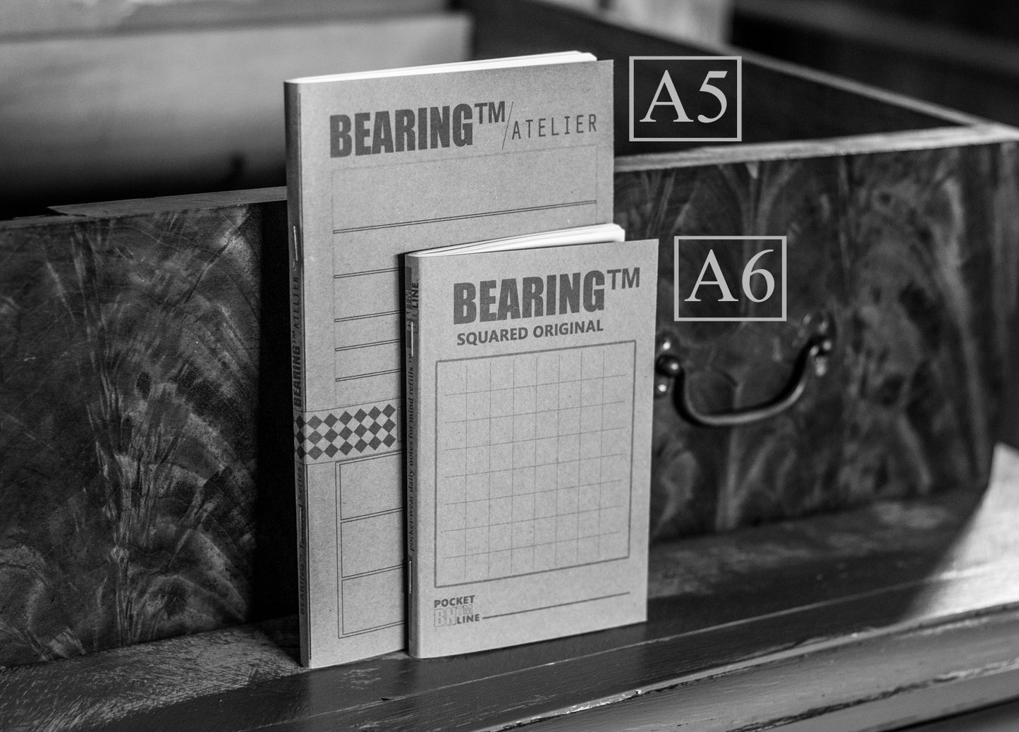 SQUARED ORIGINAL. Bearing™ Original Notebook.