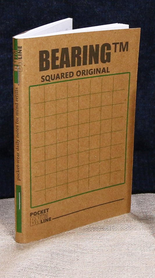 SQUARED ORIGINAL. Bearing™ Original Notebook.